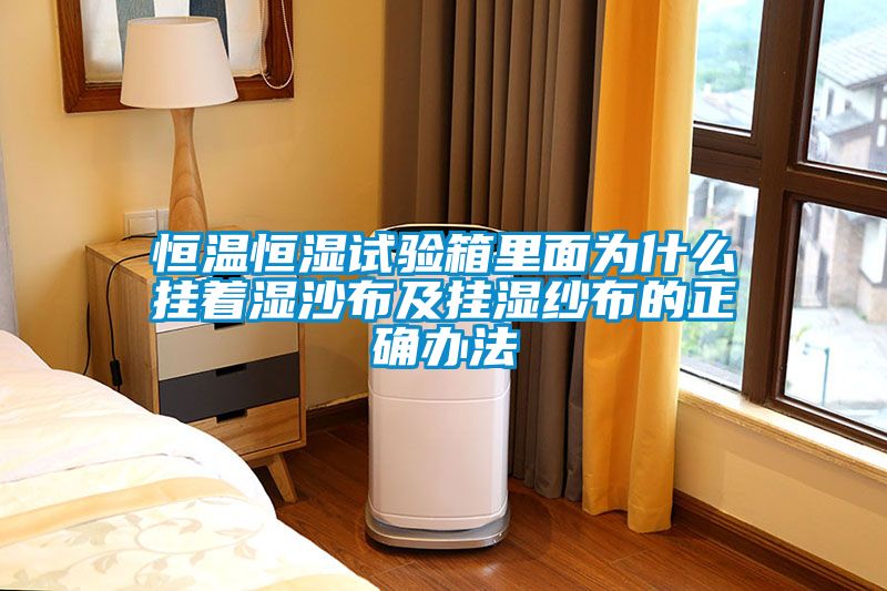 恒温恒湿试验箱里面为什么挂着湿沙布及挂湿纱布的正确办法