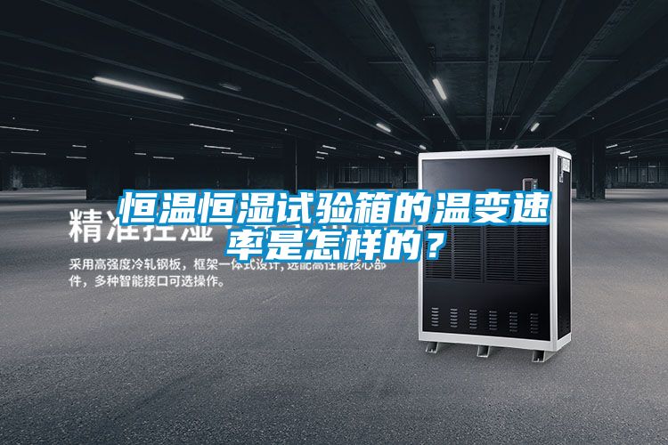 恒温恒湿试验箱的温变速率是怎样的？