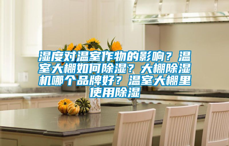 湿度对温室作物的影响？温室大棚如何除湿？大棚除湿机哪个品牌好？温室大棚里使用除湿