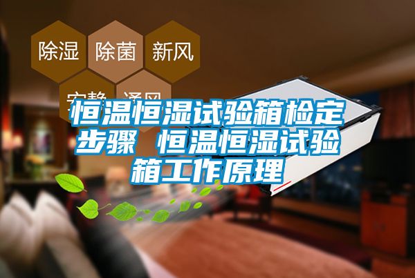 恒温恒湿试验箱检定步骤 恒温恒湿试验箱工作原理