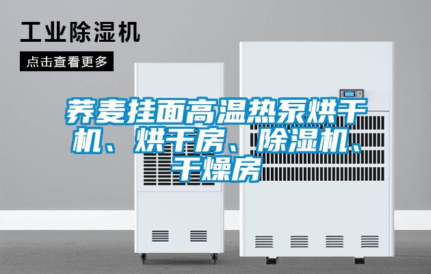 荞麦挂面高温热泵烘干机、烘干房、除湿机、干燥房