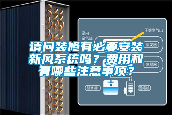 请问装修有必要安装新风系统吗？费用和有哪些注意事项？