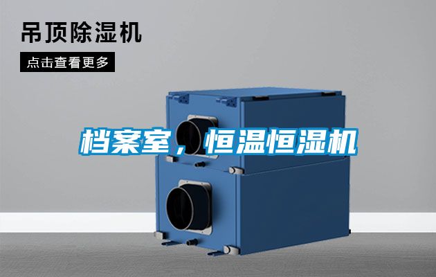 档案室，恒温恒湿机
