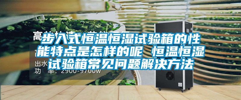 步入式恒温恒湿试验箱的性能特点是怎样的呢 恒温恒湿试验箱常见问题解决方法