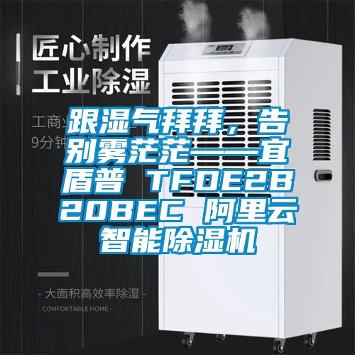 跟湿气拜拜，告别雾茫?！硕芷?TFDE2B20BEC 阿里云智能除湿机