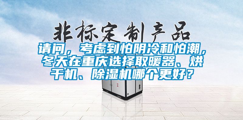 请问，考虑到怕阴冷和怕潮，冬天在重庆选择取暖器、烘干机、除湿机哪个更好？