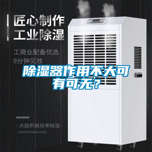 除湿器作用不大可有可无？