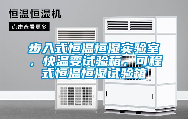步入式恒温恒湿实验室，快温变试验箱，可程式恒温恒湿试验箱