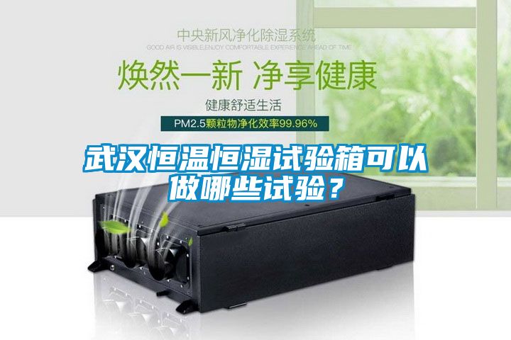 武汉恒温恒湿试验箱可以做哪些试验？