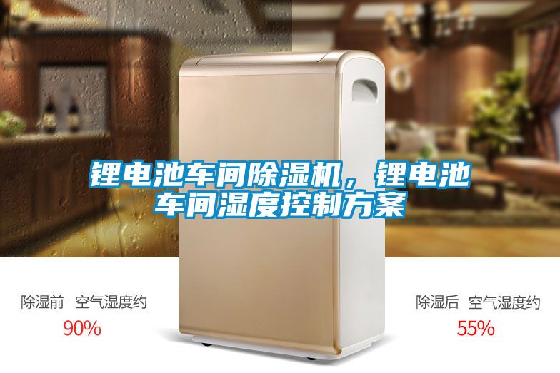 锂电池车间除湿机，锂电池车间湿度控制方案