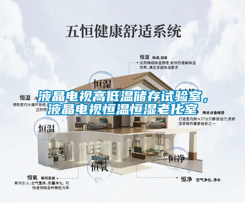 液晶电视高低温储存试验室，液晶电视恒温恒湿老化室