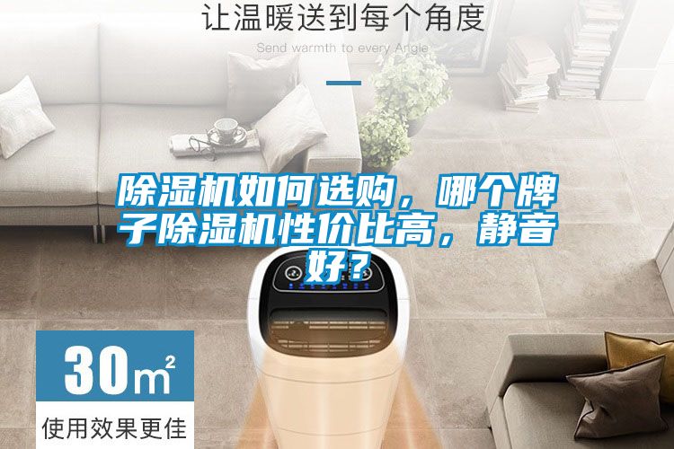 除湿机如何选购，哪个牌子除湿机性价比高，静音好？