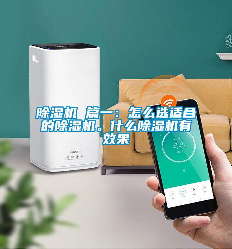除湿机 篇一：怎么选适合的除湿机。什么除湿机有效果
