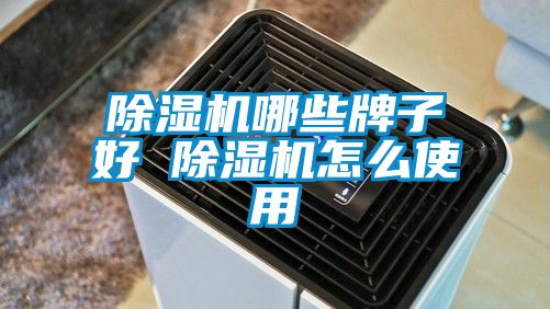 除湿机哪些牌子好 除湿机怎么使用