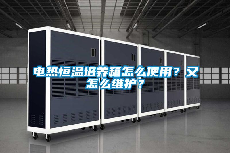 电热恒温培养箱怎么使用？又怎么维护？