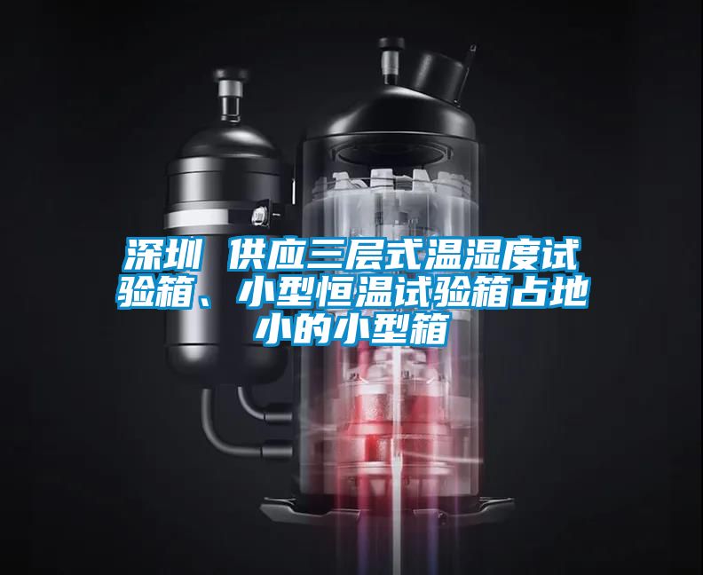 深圳 供应三层式温湿度试验箱、小型恒温试验箱占地小的小型箱