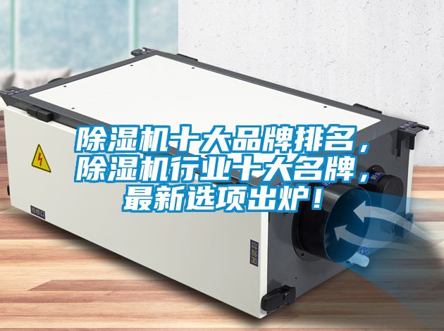 除湿机十大品牌排名，除湿机行业十大名牌，最新选项出炉！