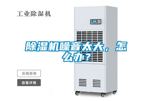 除湿机噪音太大，怎么办？
