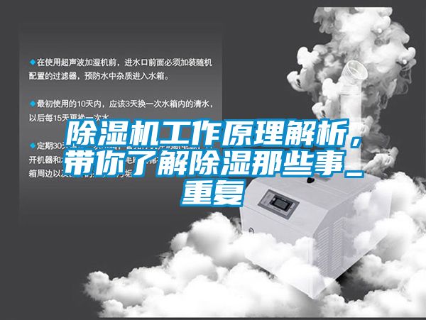 除湿机工作原理解析，带你了解除湿那些事_重复
