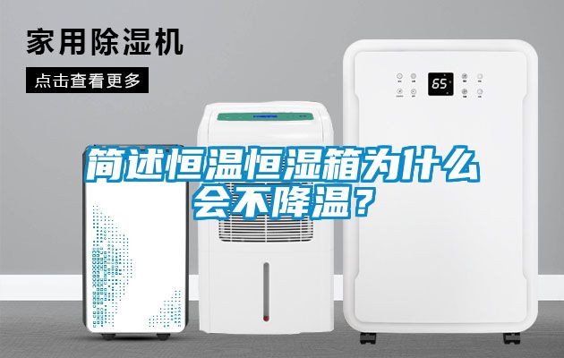 简述恒温恒湿箱为什么会不降温？