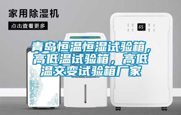 青岛恒温恒湿试验箱，高低温试验箱，高低温交变试验箱厂家