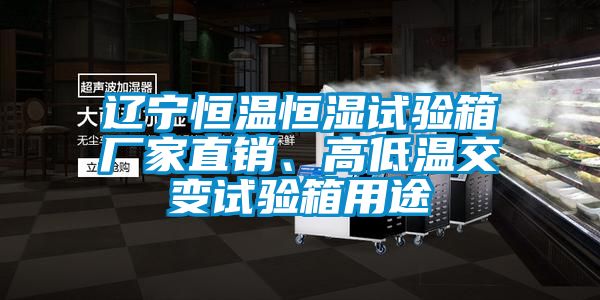 辽宁恒温恒湿试验箱厂家直销、高低温交变试验箱用途