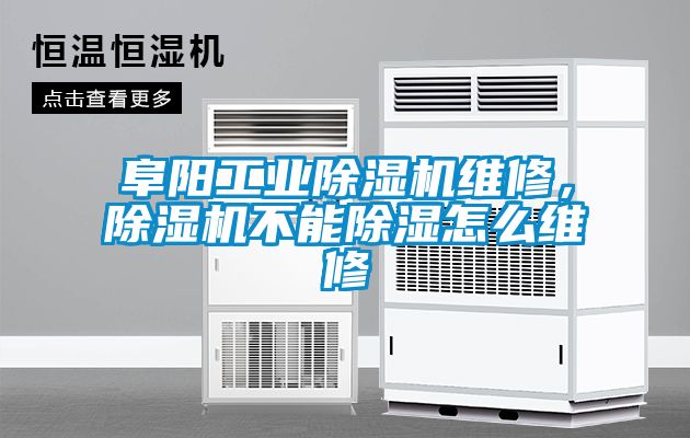 阜阳工业除湿机维修，除湿机不能除湿怎么维修