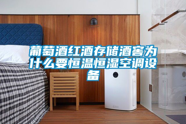 葡萄酒红酒存储酒窖为什么要恒温恒湿空调设备
