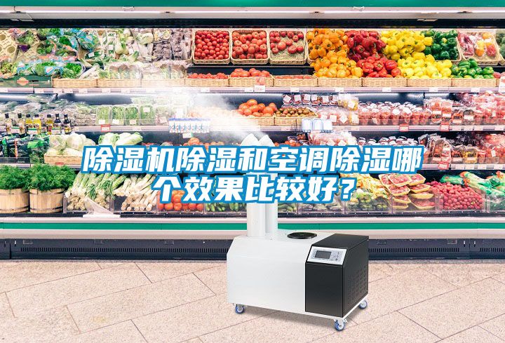 除湿机除湿和空调除湿哪个效果比较好？