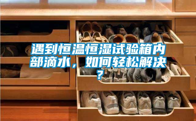 遇到恒温恒湿试验箱内部滴水，如何轻松解决？