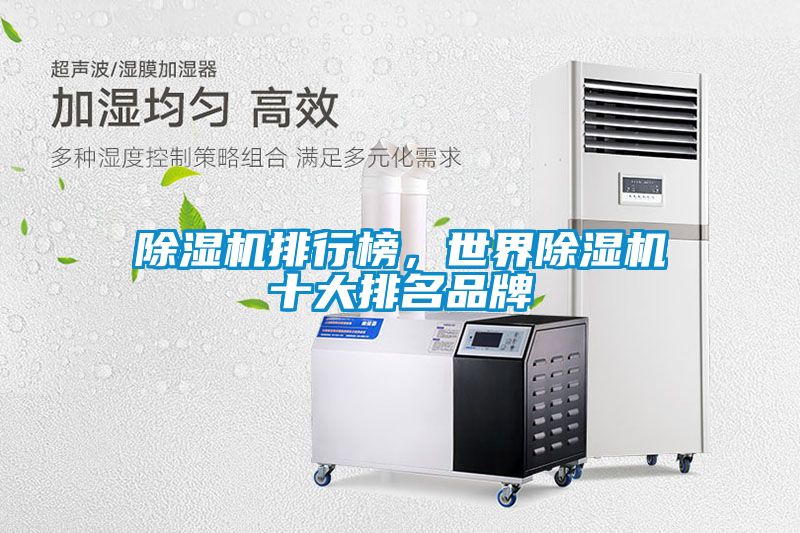 除湿机排行榜，世界除湿机十大排名品牌