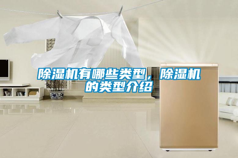 除湿机有哪些类型，除湿机的类型介绍
