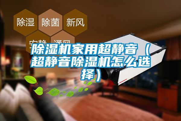 除湿机家用超静音（超静音除湿机怎么选择）