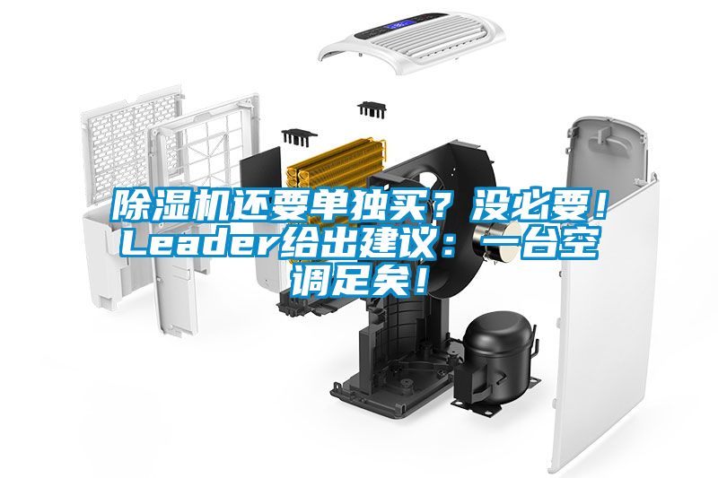 除湿机还要单独买？没必要！Leader给出建议：一台空调足矣！