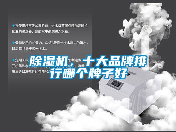 除湿机，十大品牌排行哪个牌子好