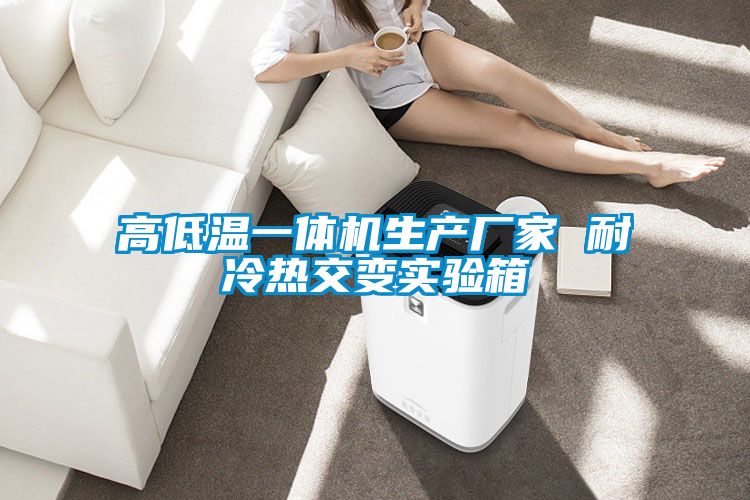 高低温一体机生产厂家 耐冷热交变实验箱