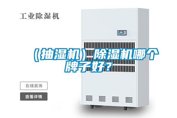 （抽湿机）除湿机哪个牌子好？