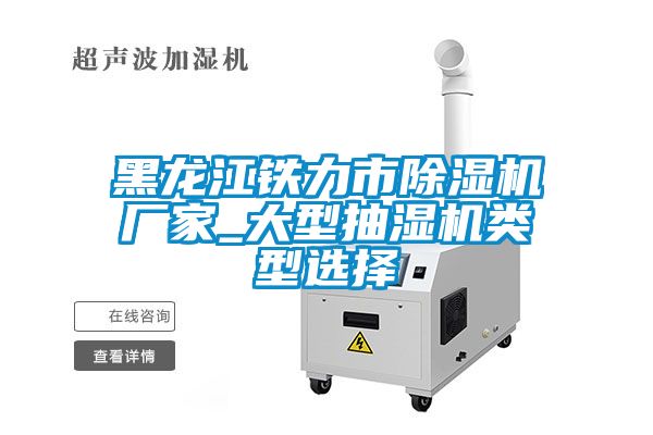 黑龙江铁力市除湿机厂家_大型抽湿机类型选择