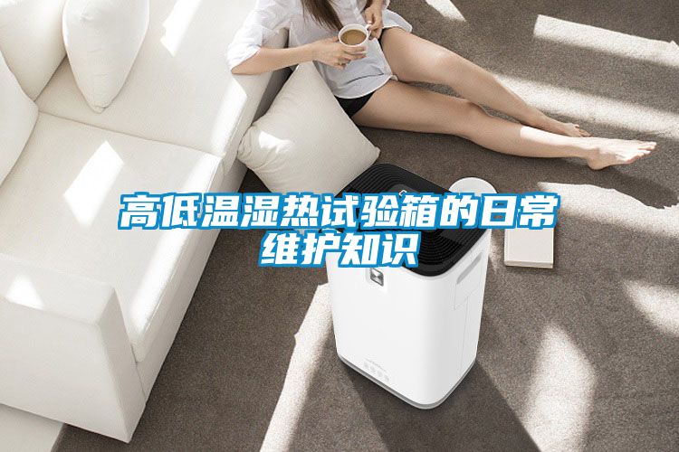 高低温湿热试验箱的日常维护知识