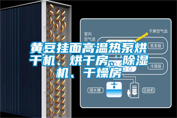 黄豆挂面高温热泵烘干机、烘干房、除湿机、干燥房