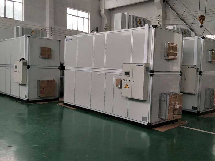 济南铭威化工锂电池钴酸锂零下40℃露点，三台全新风转轮除湿机组